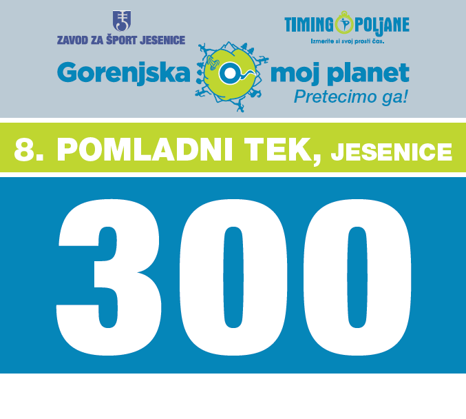 Štartna številka Pomladni tek